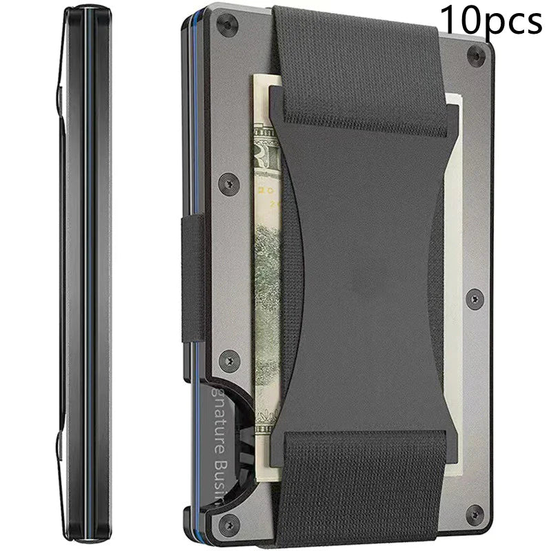 Carbon Fiber Metal Wallet with RFID Blocking Technology – Slim, Anti-Theft Cardholder