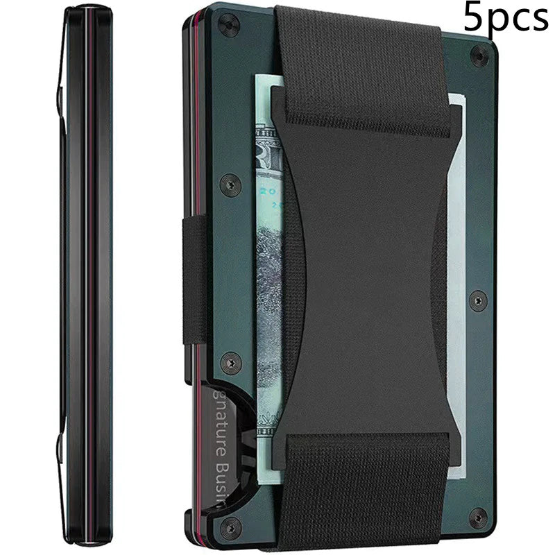 Carbon Fiber Metal Wallet with RFID Blocking Technology – Slim, Anti-Theft Cardholder