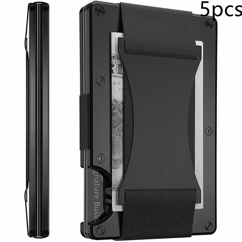 Carbon Fiber Metal Wallet with RFID Blocking Technology – Slim, Anti-Theft Cardholder