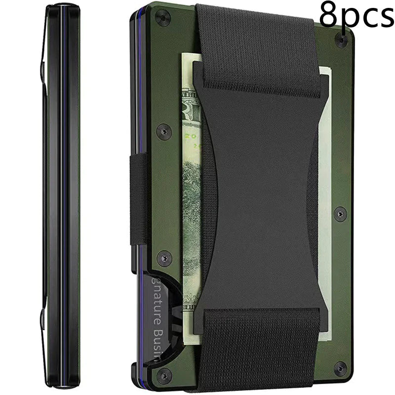 Carbon Fiber Metal Wallet with RFID Blocking Technology – Slim, Anti-Theft Cardholder