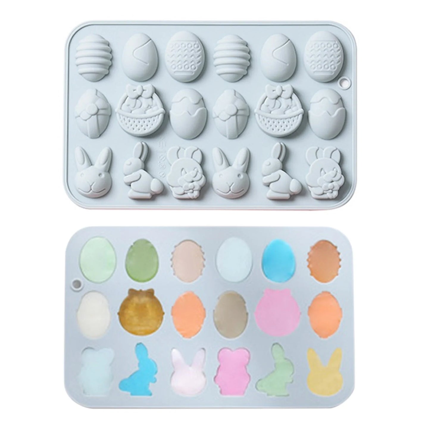 Easter Egg Fondant Moulds